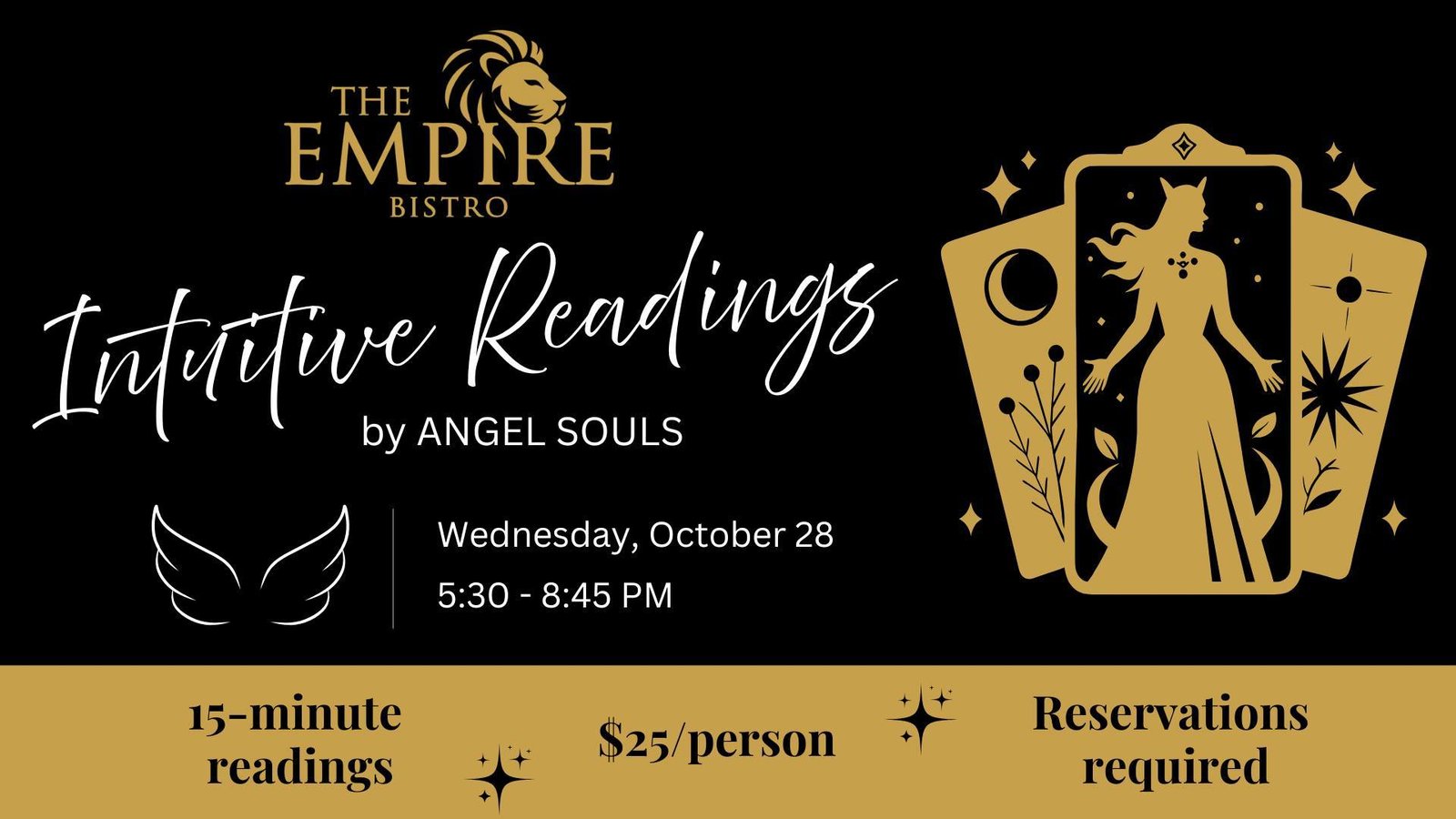 Intuitive Readings by Angel Souls: Halloween Edition! event artwork
